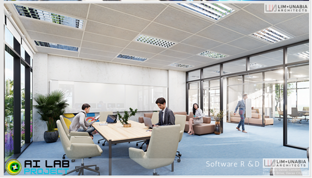 Figure 17. Software R&D Laboratory Room for a 676.5 SQM AI Lab for MOST-BARMM
