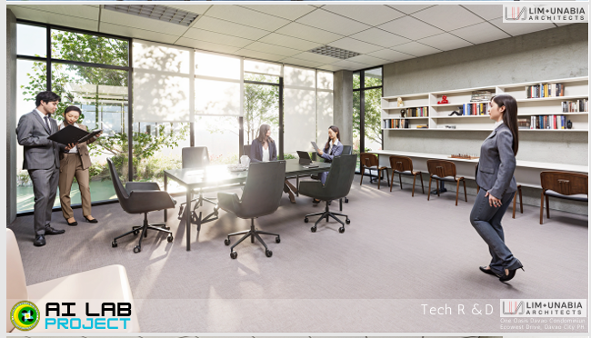 Figure 18. Tech R&D Laboratory Room for a 676.5 SQM AI Lab for MOST-BARMM