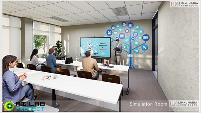 Figure 19. Simulation Laboratory Room for a 676.5 SQM AI Lab for MOST-BARMM